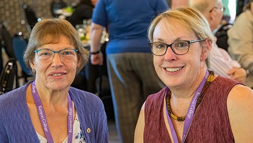 Christine Gould Sharkey '80 and Allison Gould Gallaher ’79